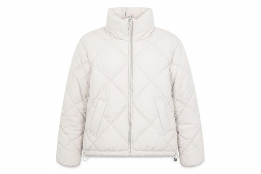 H&M Divided Women Beige XS Quilted Puffer Jacket