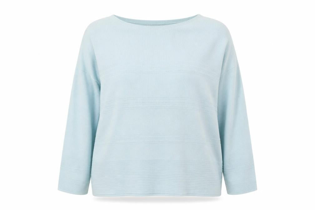 Berkertex Womens Blue Pullover Jumper Size 22 Acrylic Knit
