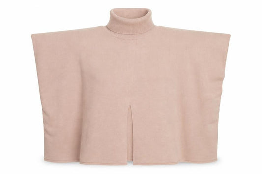 F&F Women’s Beige Roll Neck Cape Style One Size Jumper