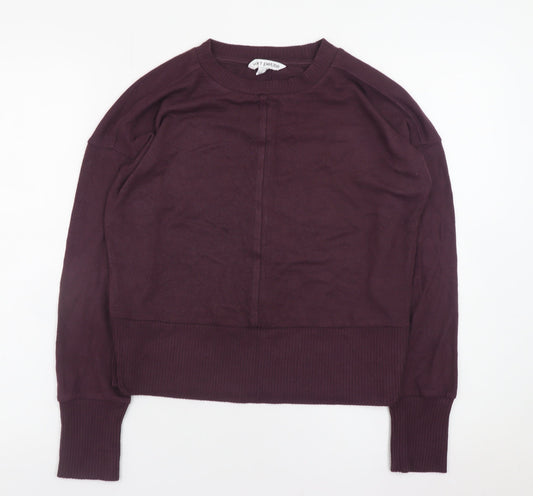 Next Petite Women's Purple XS Crew Neck Long Sleeve Jumper
