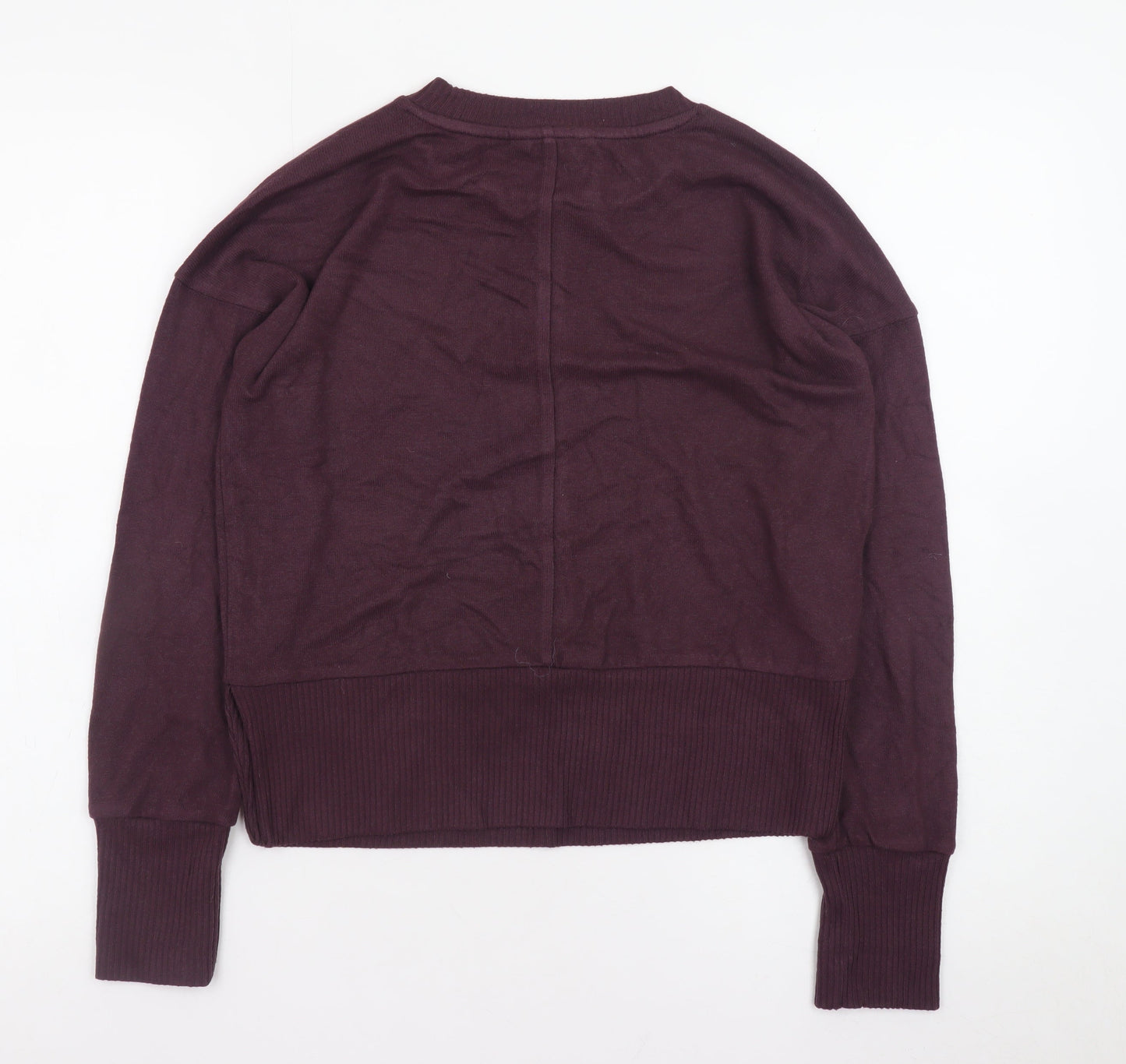 Next Petite Women's Purple XS Crew Neck Long Sleeve Jumper