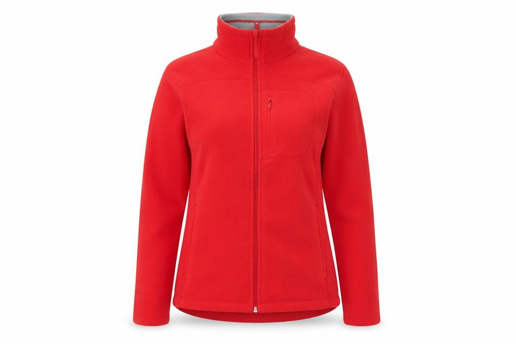 Sprayway Women's Red Fleece Full Zip Jacket UK 10 Small