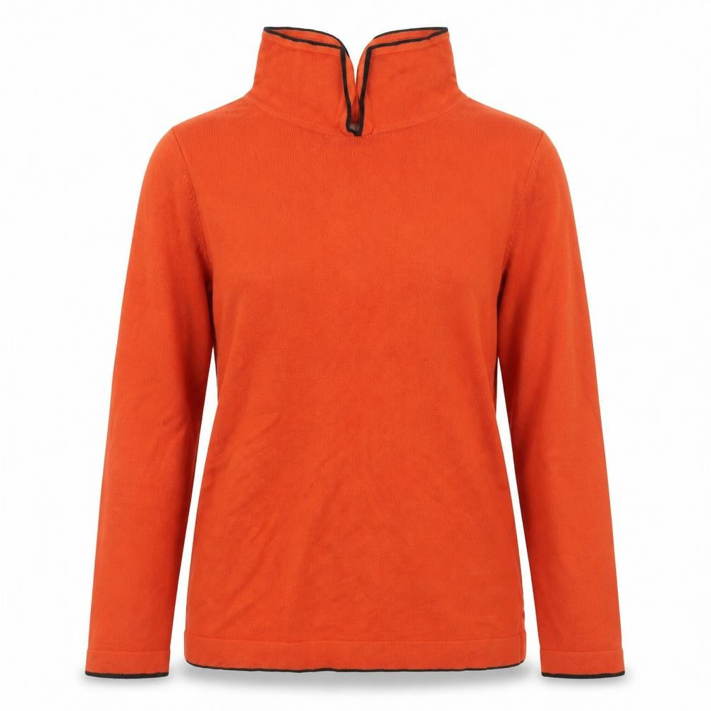 Principles by Ben de Lisi Women's Orange High Neck Knit Jumper Size 10