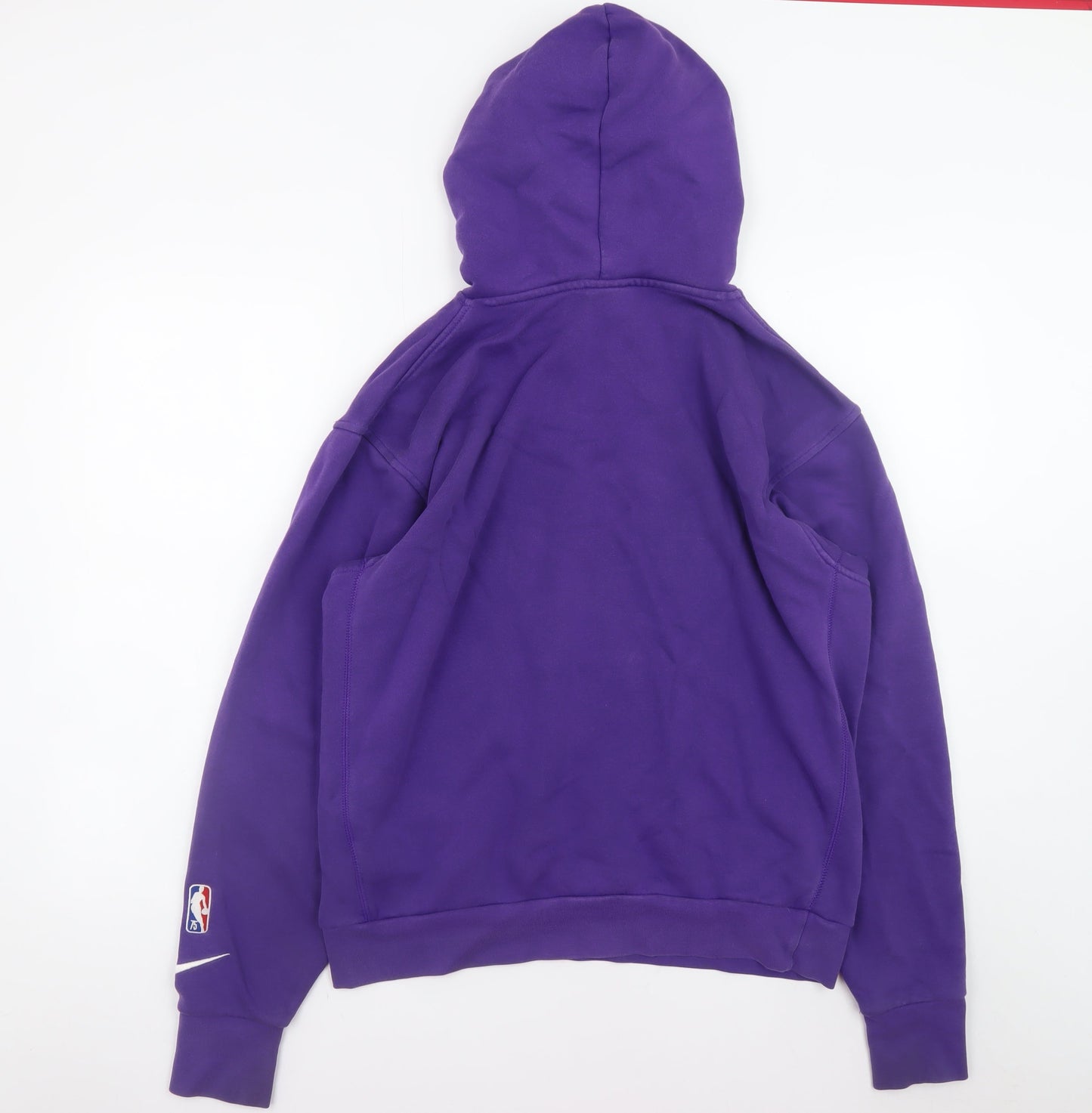Nike Los Angeles Lakers Men's Purple Pullover Hoodie M