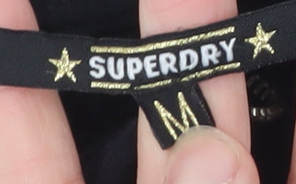 Superdry Women's Black Fit & Flare Sleeveless Short Dress M