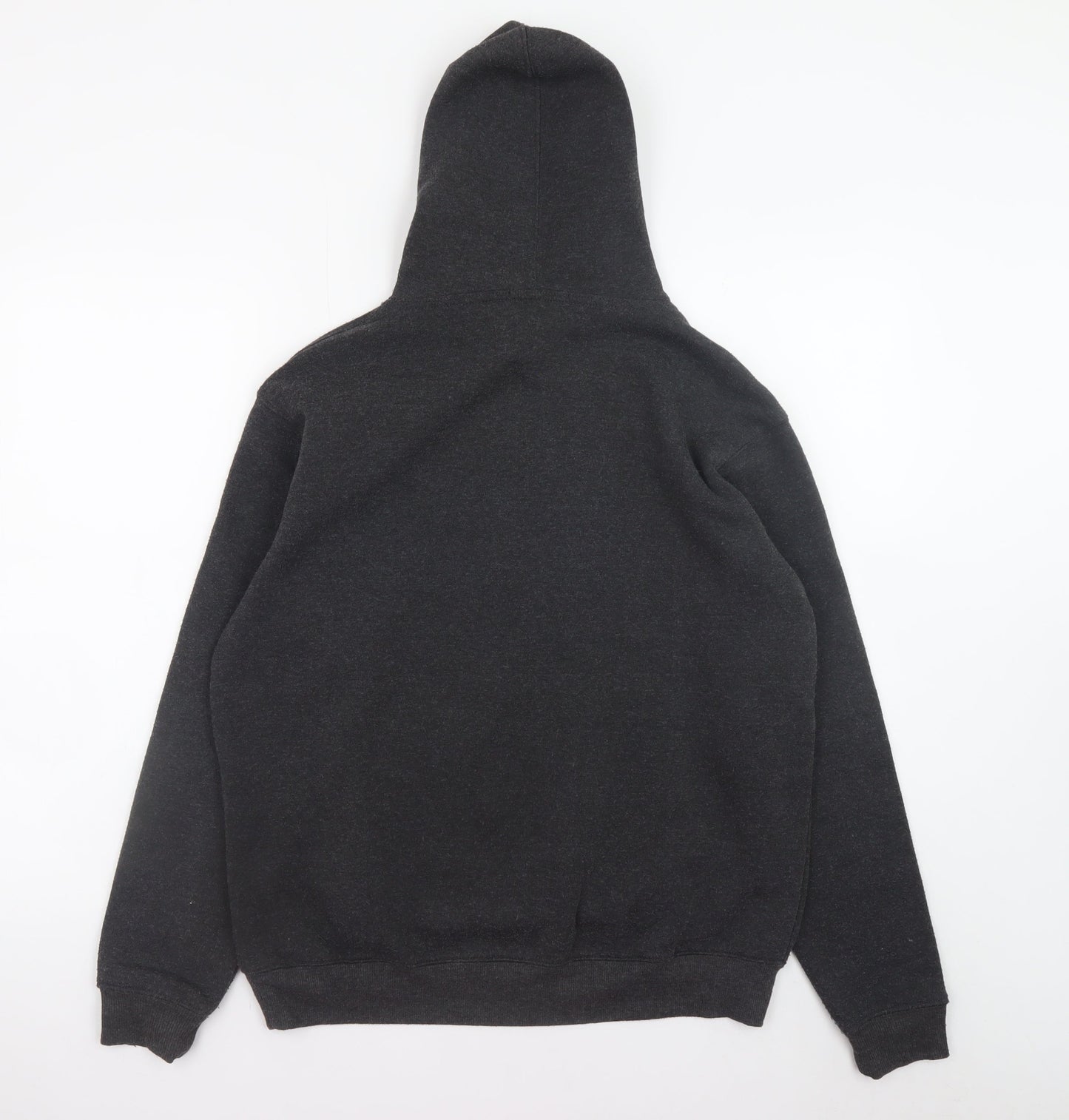 BAKARUDA Men's Black Graphic Pullover Hoodie Size M