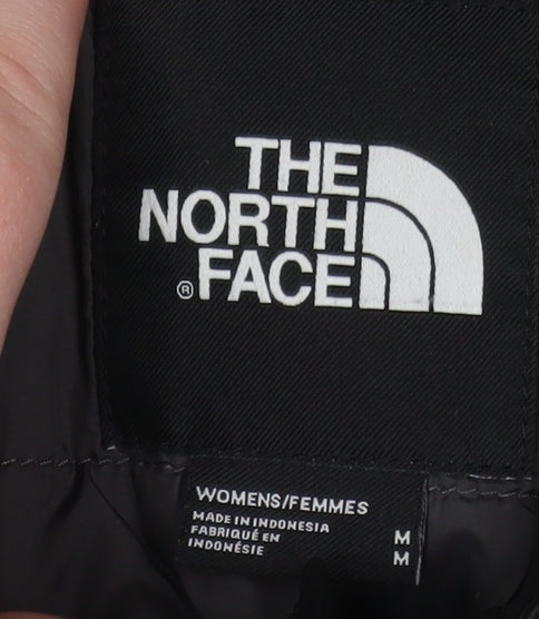 The North Face Women's Black Waterproof Hooded Puffer Jacket M