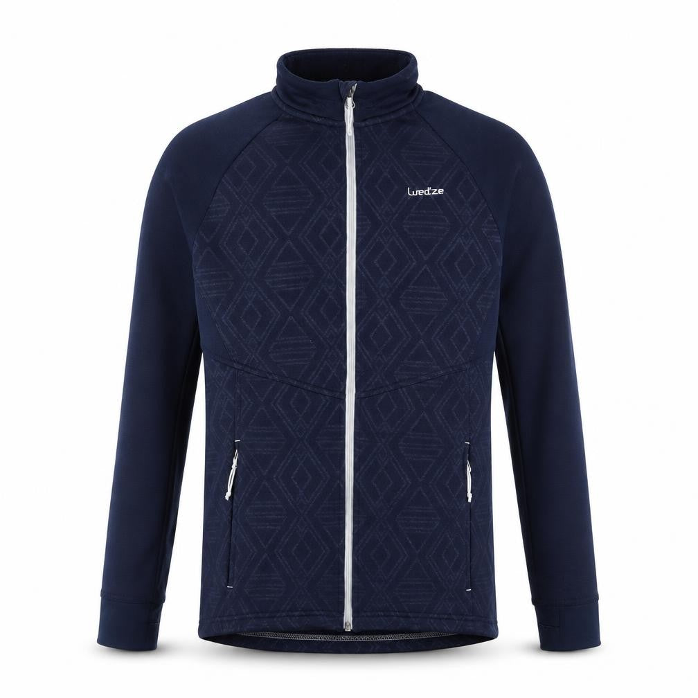 Wedze Men's Blue Softshell Ski Jacket Size M Regular Fit