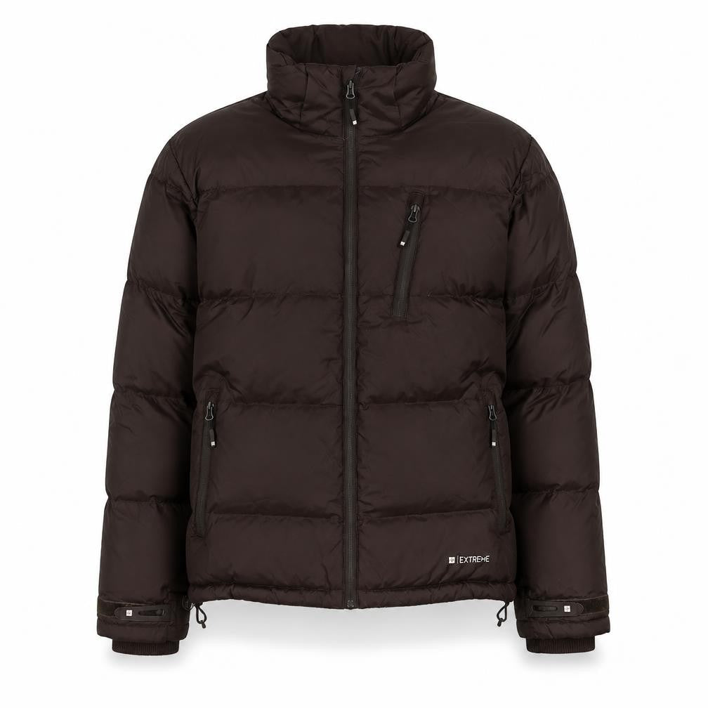 Mountain Warehouse Men Brown M Puffer Jacket Winter Down Insulated