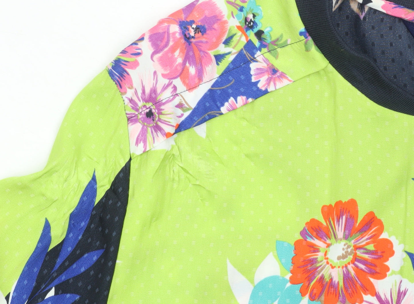 Next Womens Multicoloured Floral Bomber Jacket Size 16