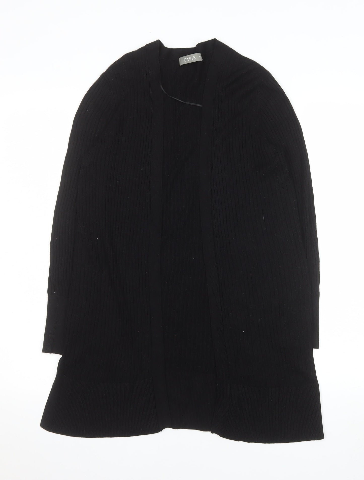 Oasis Women’s Black Knit Long Sleeve Cardigan Size M