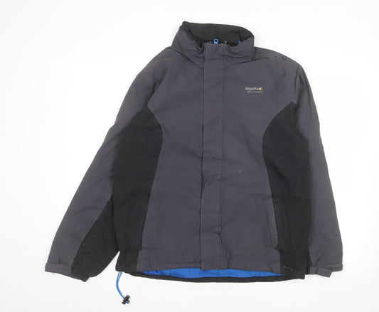 Regatta Men's Grey Waterproof Outdoor Jacket Size 34 Regular Fit