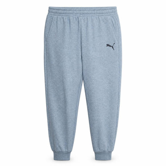 Front view of Puma men’s grey xl sweatpants jogger trousers casual