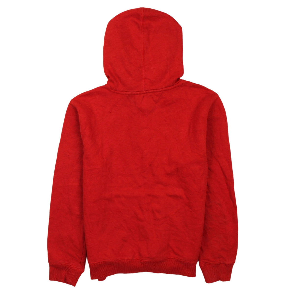 Tommy Hilfiger Boys Red Hoodie 16 Years Pullover Fleece Graphic Logo
