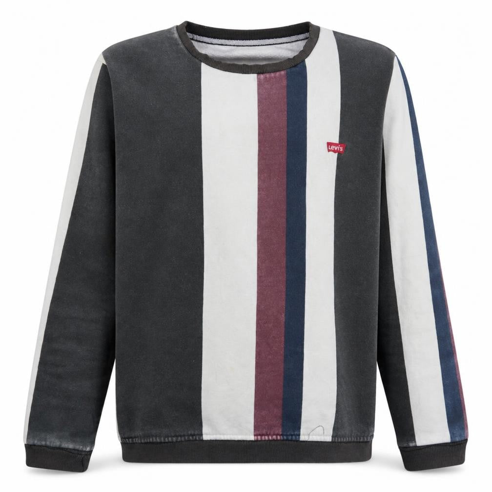 Levi's Men's Multicoloured Striped Slim Fit Sweatshirt M