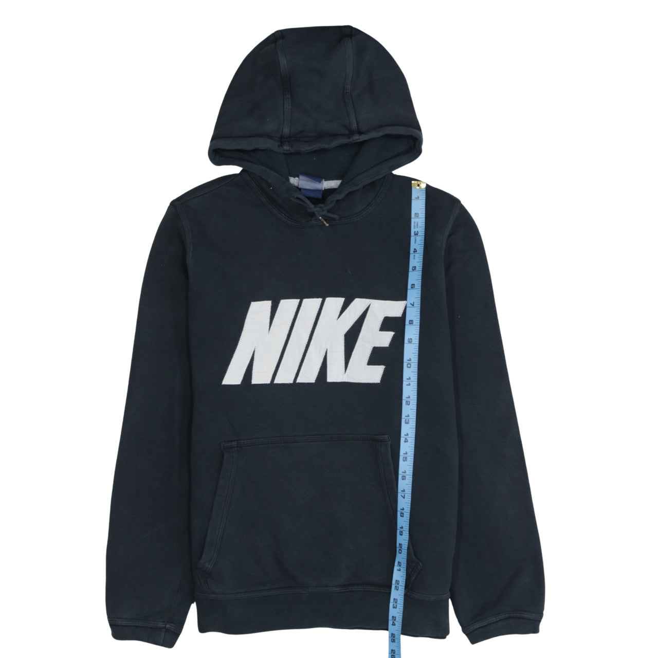 Nike Men's Black Medium Pullover Hoodie with Logo