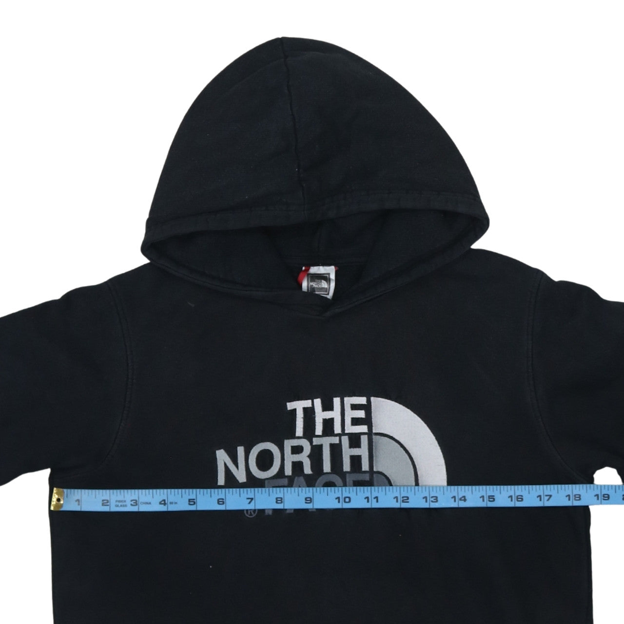 The North Face Boys Black Pullover Hoodie XL Cotton Logo Sweatshirt