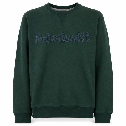 Timberland Men's Green XL Crew Neck Pullover Sweatshirt