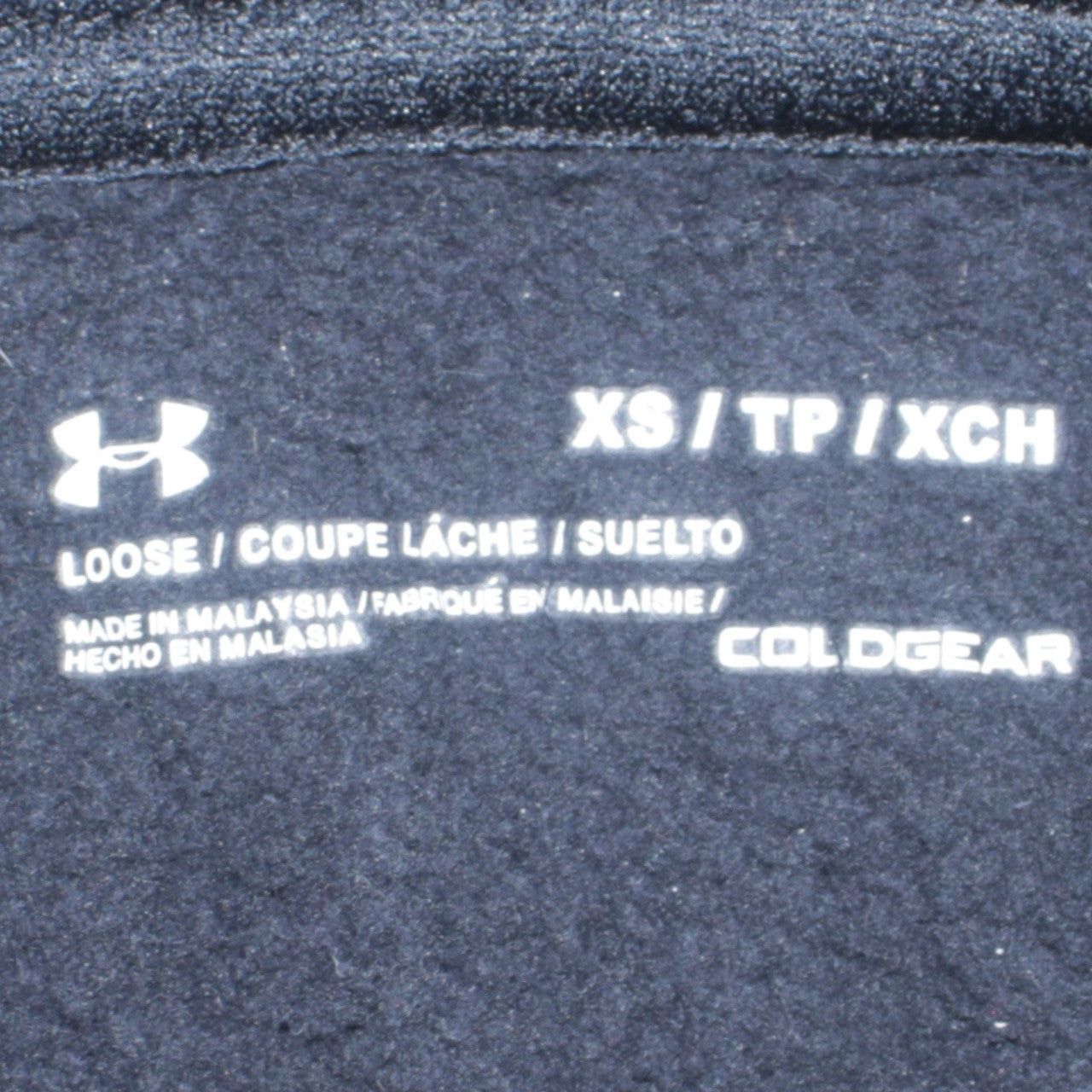Under Armour Women Black XS Pullover Hoodie ColdGear Women of Will