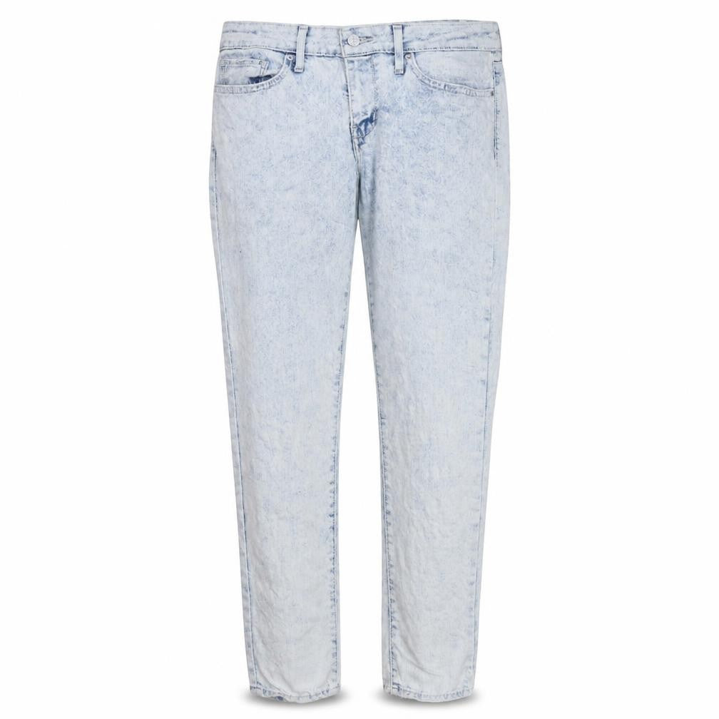 Levi's Women's Blue 711 Skinny Acid Wash Jeans Size 29