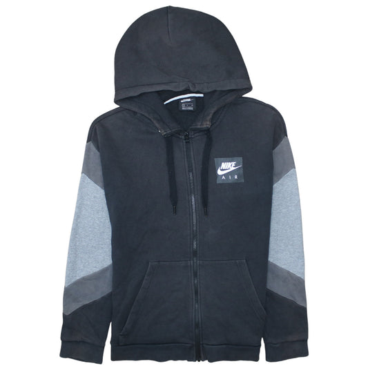 Nike Air Men's Black Full Zip Fleece Hoodie Size S