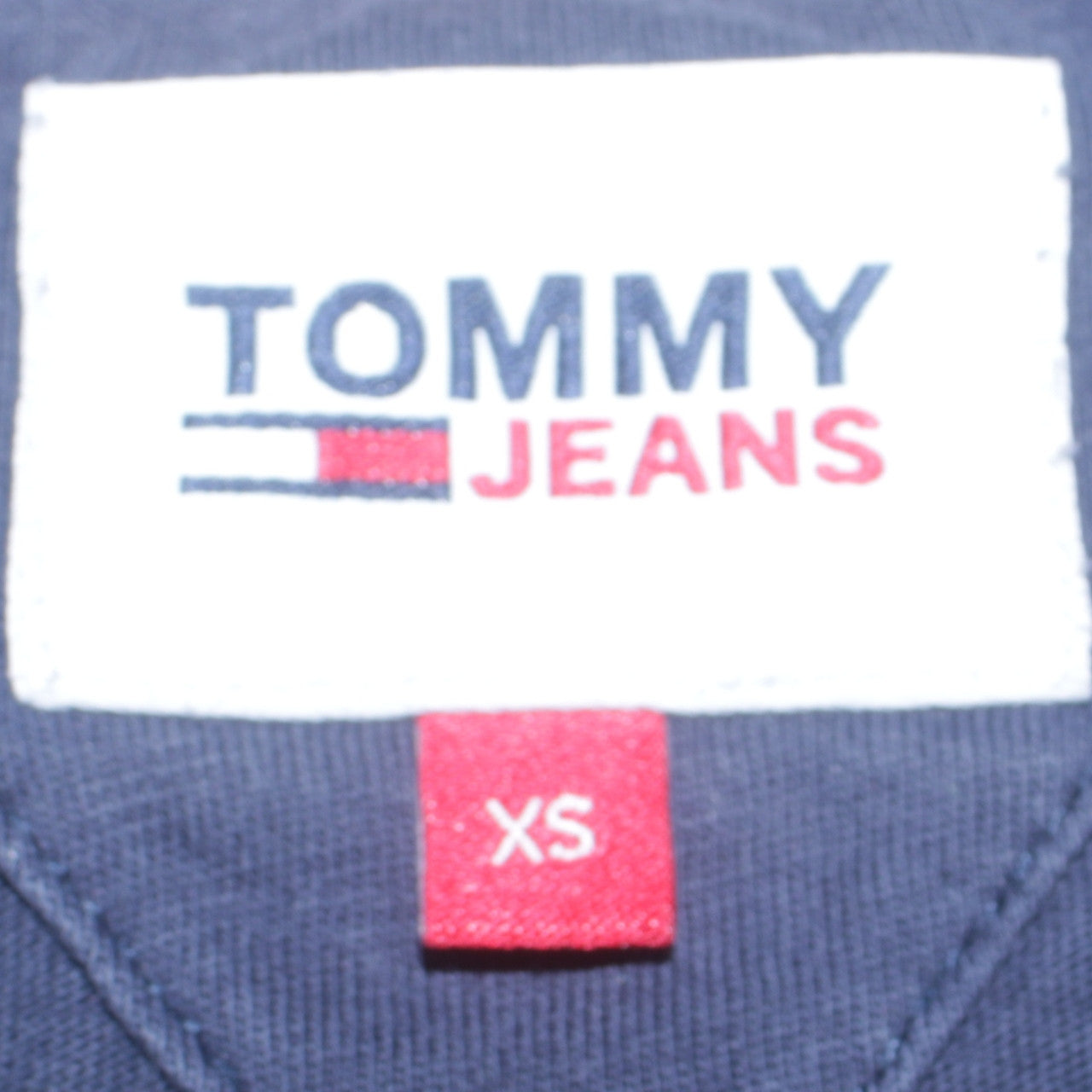 Tommy Jeans Men's Blue XS Crew Neck Cotton Short Sleeve T-Shirt