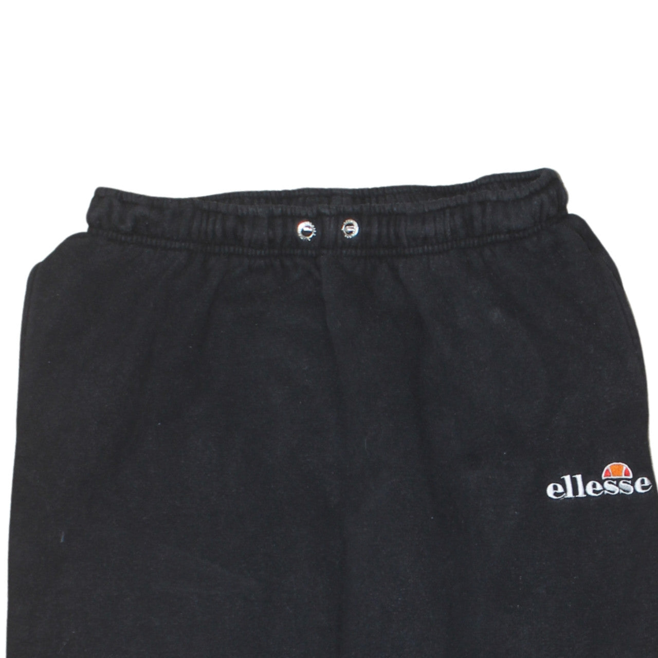 Ellesse Women's Black Fleece Sweatpants UK 12 Regular Fit