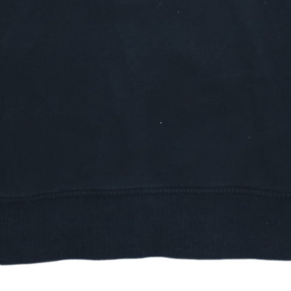 Additional view of The North Face boys’ black m crew neck pullover sweatshirt cotton logo