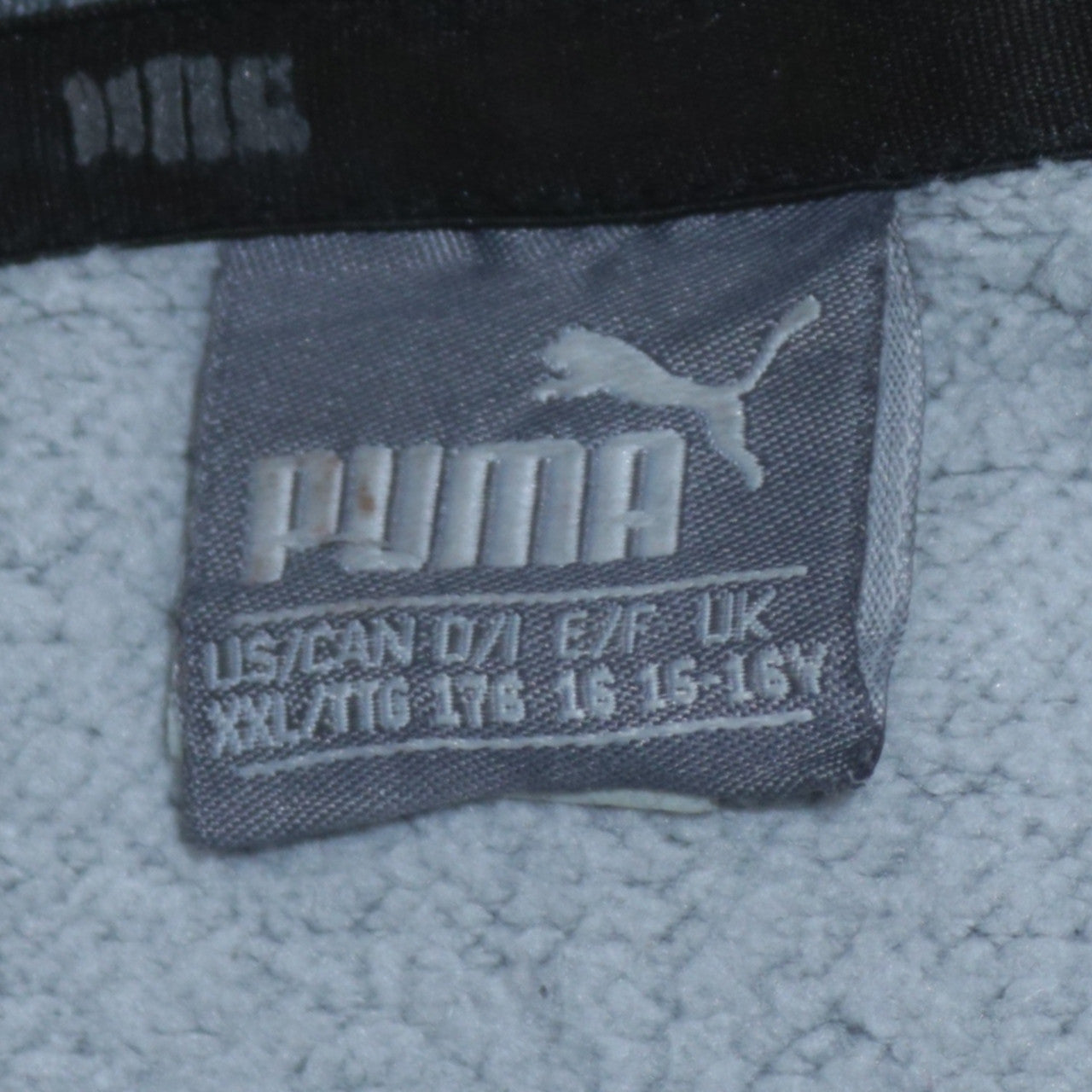 Puma Boys Grey Crew Neck Pullover Sweatshirt 15-16 Years Logo Print