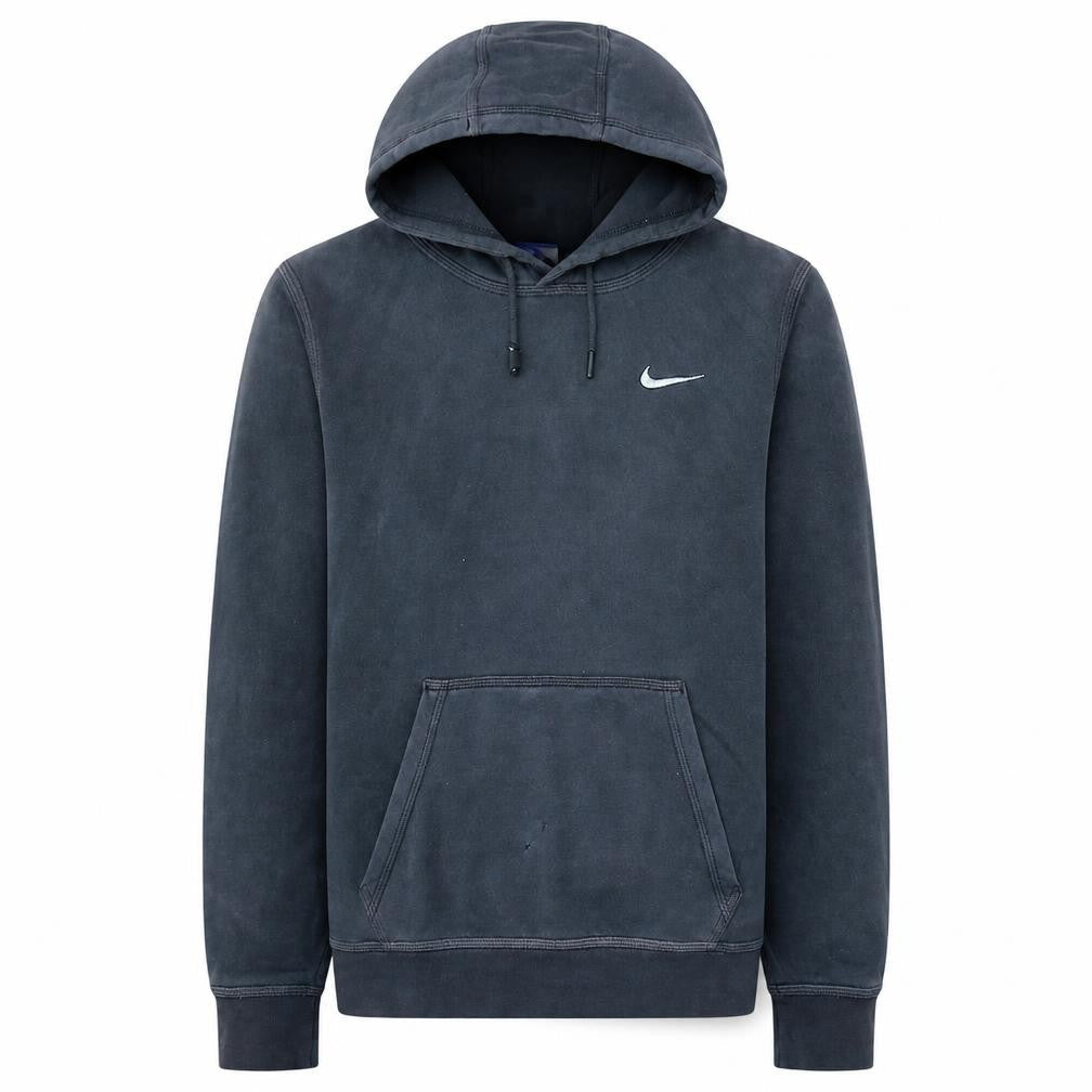 Nike Men's Black Pullover Hoodie Small Regular Fit Fleece Sweatshirt