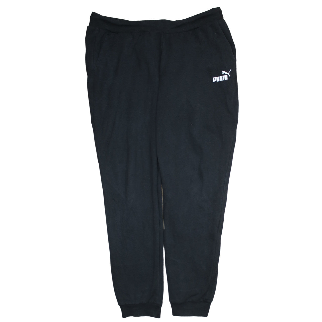 Puma Womens Black XL Jogger Sweatpants Fleece Trousers