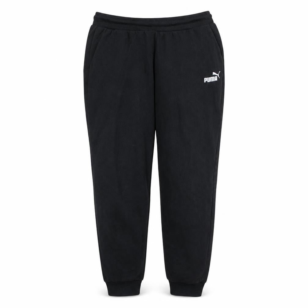 Puma Womens Black XL Jogger Sweatpants Fleece Trousers