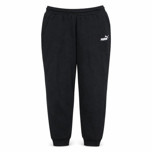 Puma Womens Black XL Jogger Sweatpants Fleece Trousers