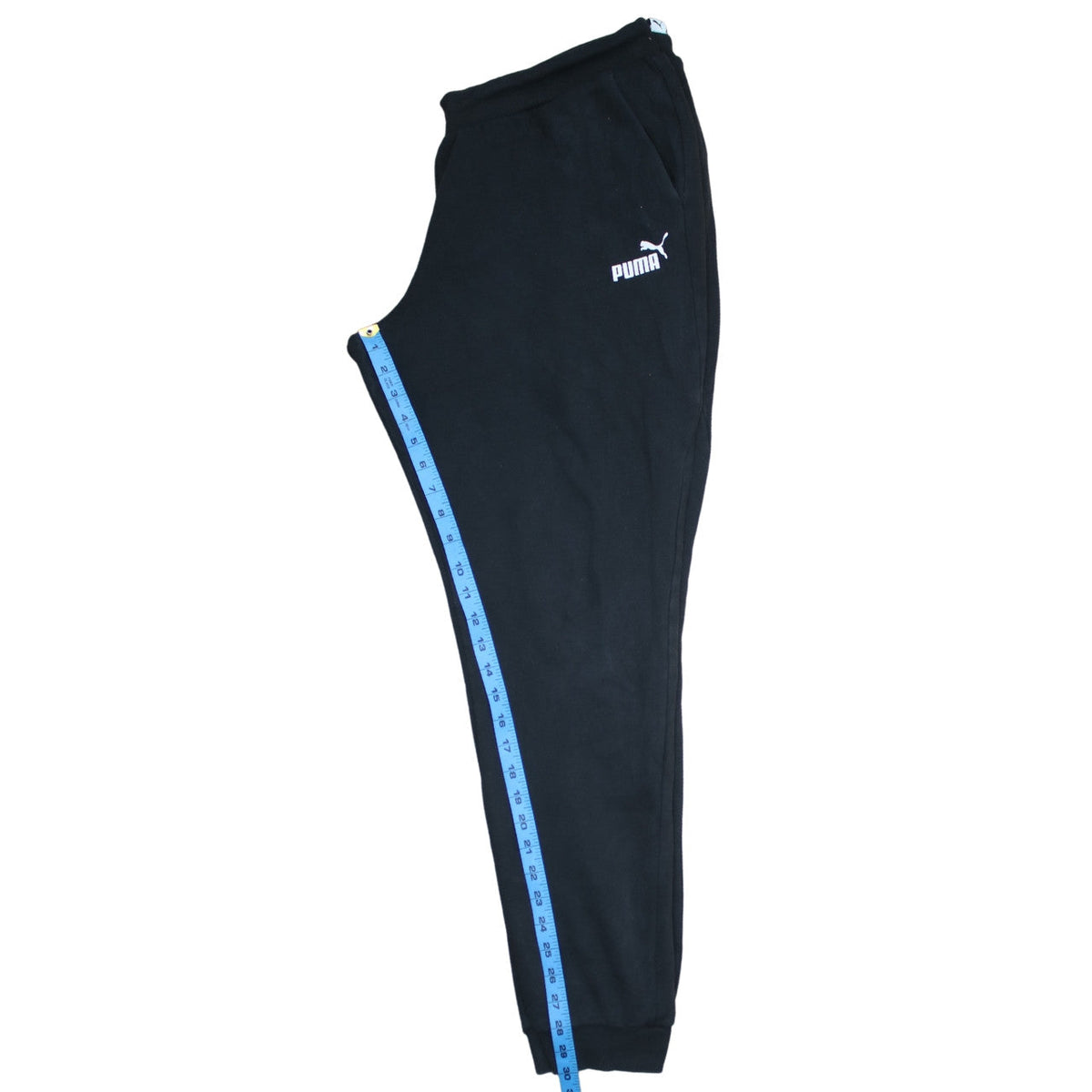 Puma Womens Black XL Jogger Sweatpants Fleece Trousers