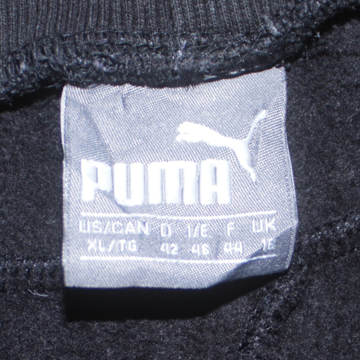 Puma Womens Black XL Jogger Sweatpants Fleece Trousers