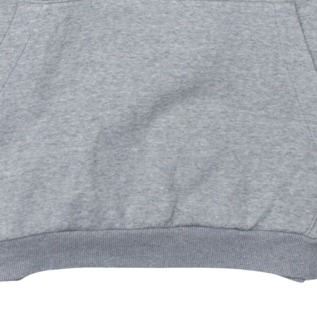 Adidas Men's Grey Pullover Hoodie L Sports Fleece Sweatshirt