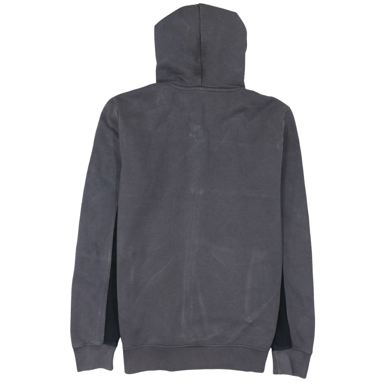 Champion Men's Grey Full Zip Hoodie Medium Logo Fleece Sweatshirt