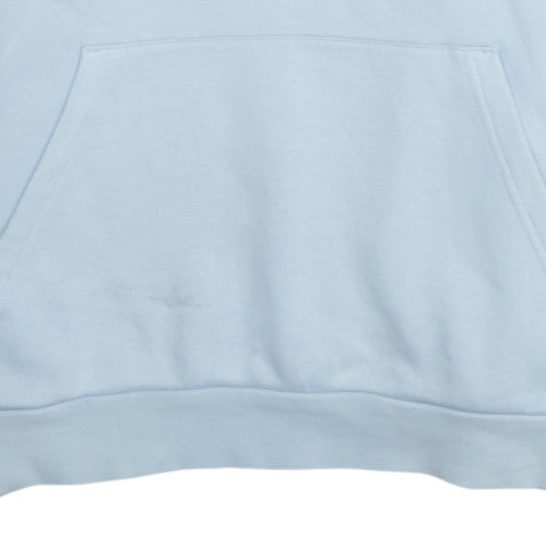 Adidas Girls Light Blue Hooded Pullover Sweatshirt 15-16 Years XL