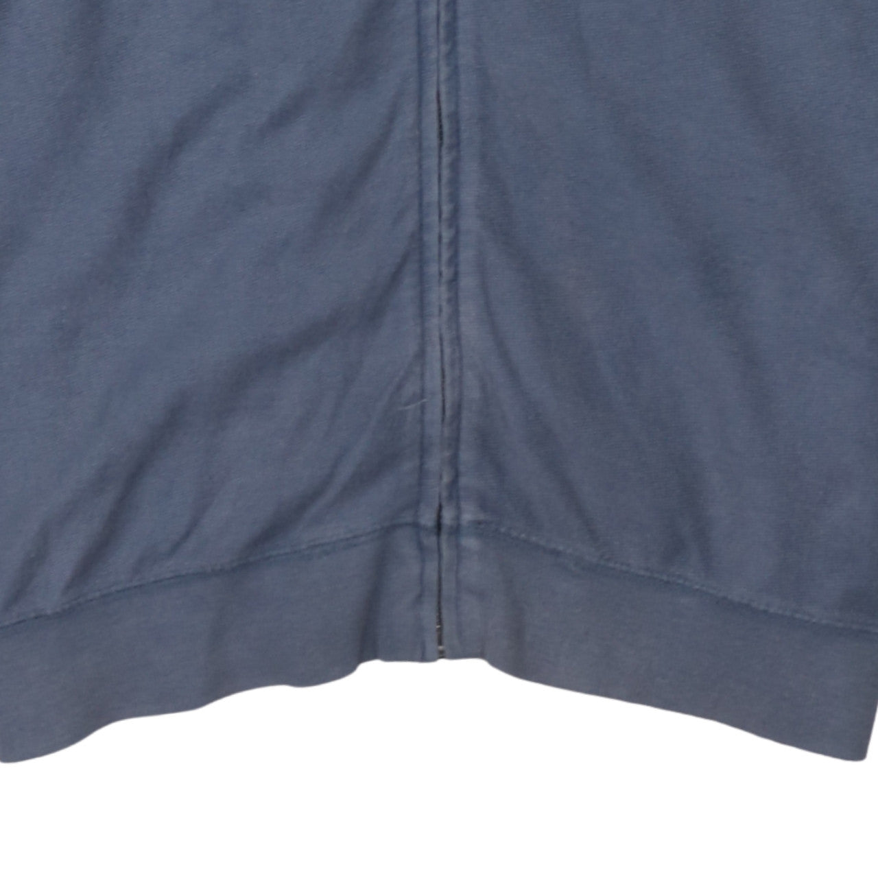Quiksilver Men's Blue Full Zip Hoodie Size L Cotton Casual