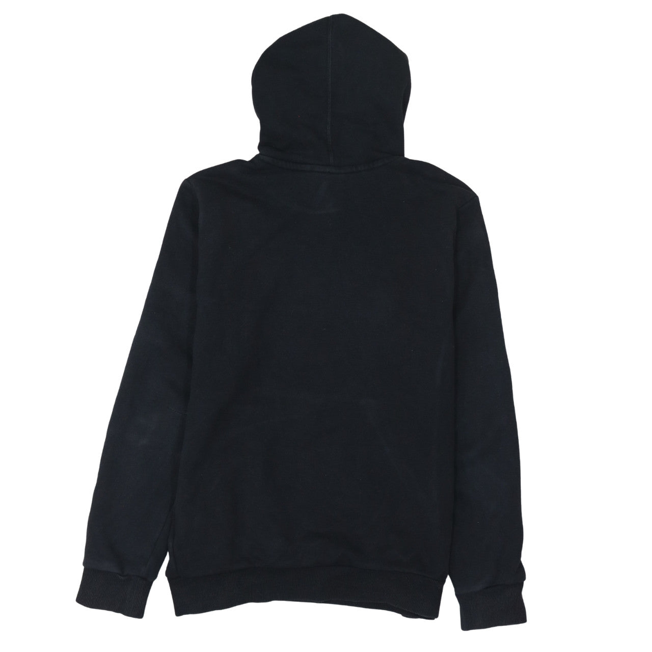 Adidas Boys Black Pullover Hoodie 13-14 Years Graphic Logo Fleece