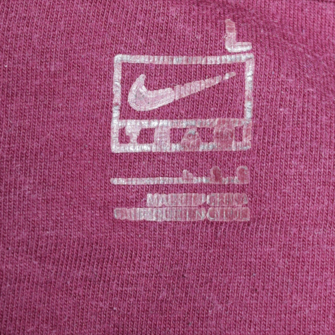 Nike Men’s Purple Graphic Pullover Hoodie L Fleece Logo