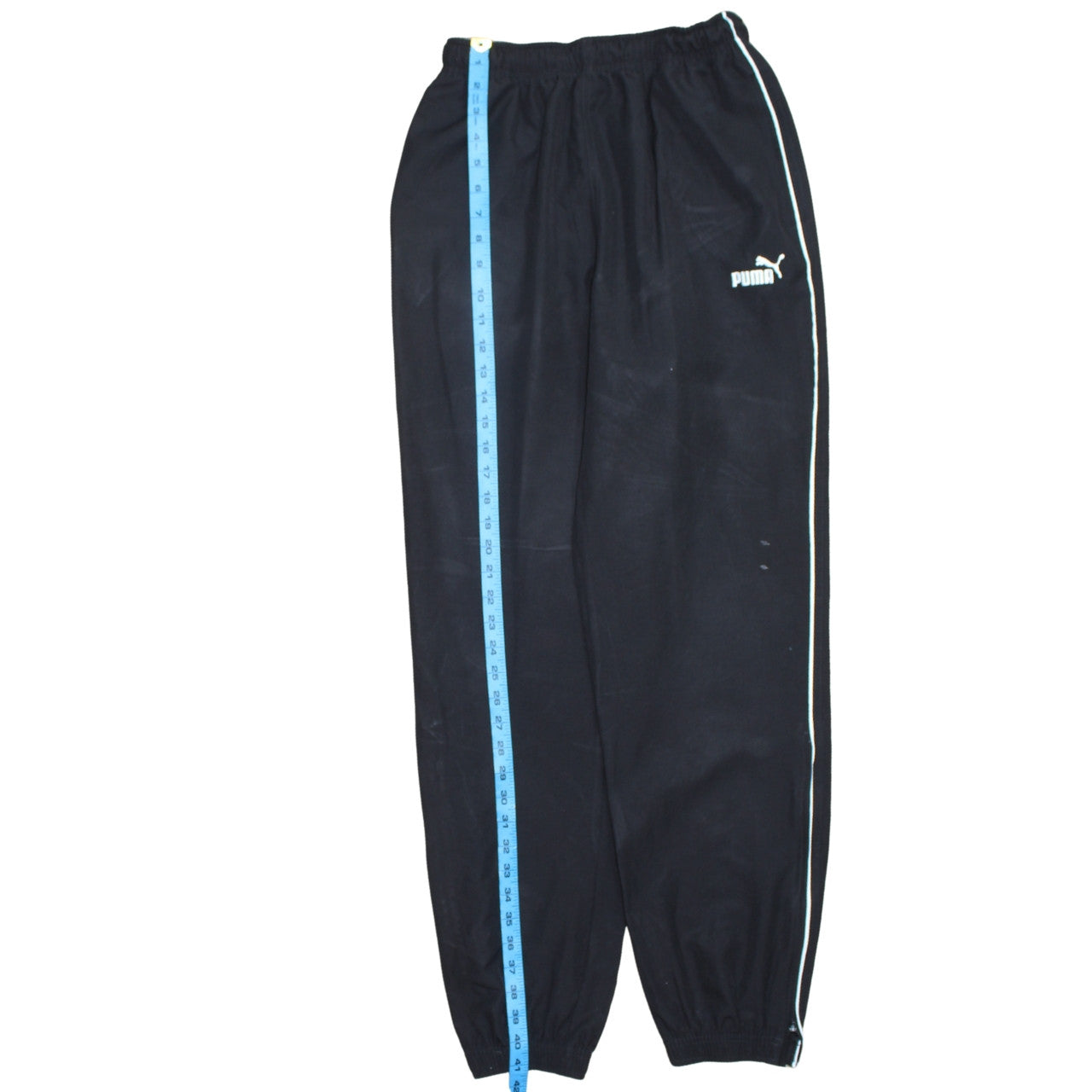 Puma Men's Black Track Pants S Elastic Waist Quick Dry Activewear