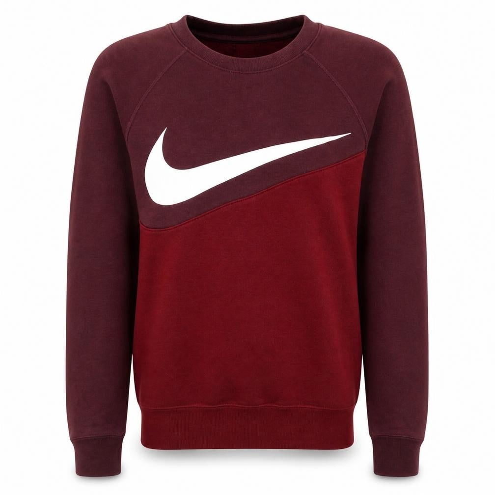 Nike Men's Red XS Pullover Crew Neck Graphic Sweatshirt