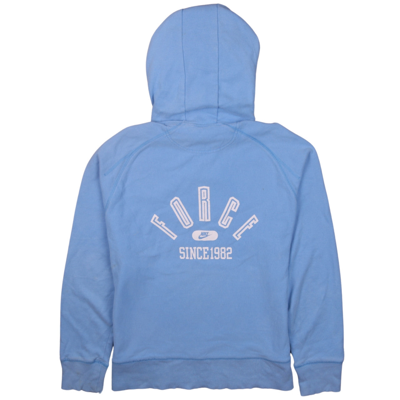 Nike Men's Blue Pullover Hoodie S Logo Fleece Sportswear