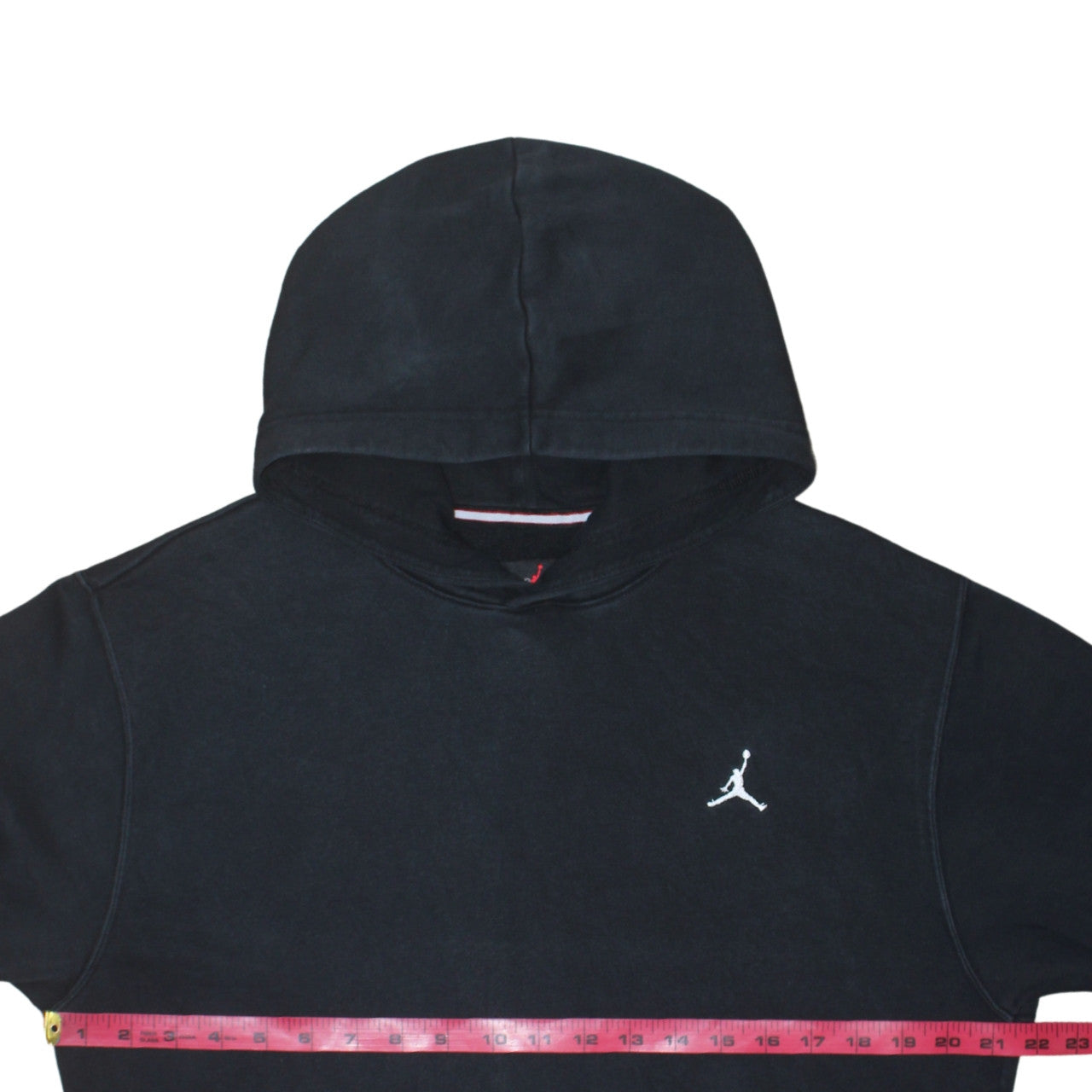Jordan Men’s Black Pullover Hoodie Small Regular Fit Logo Fleece