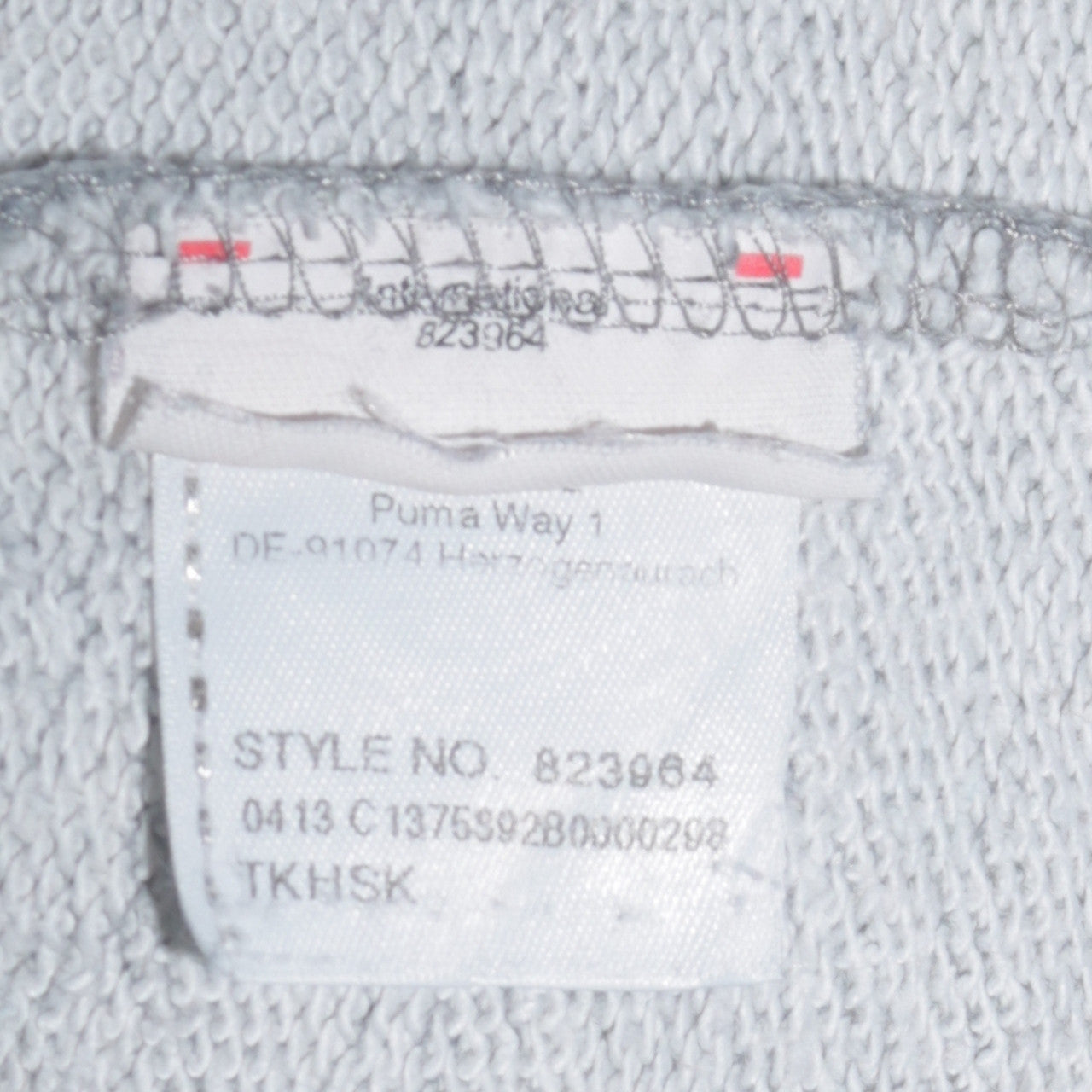 Puma Mens Grey Crew Neck Pullover Sweatshirt Size L