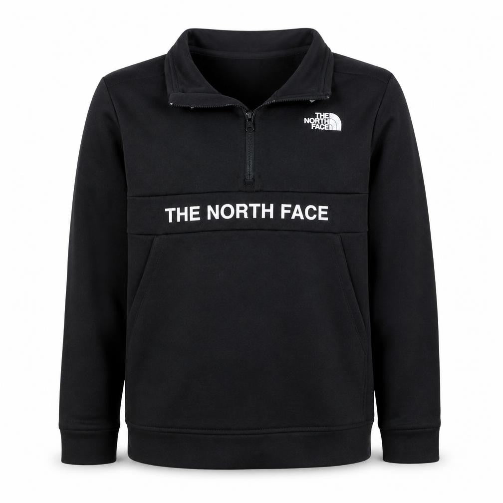The North Face Boys Black XL 1/4 Zip Fleece Sweatshirt
