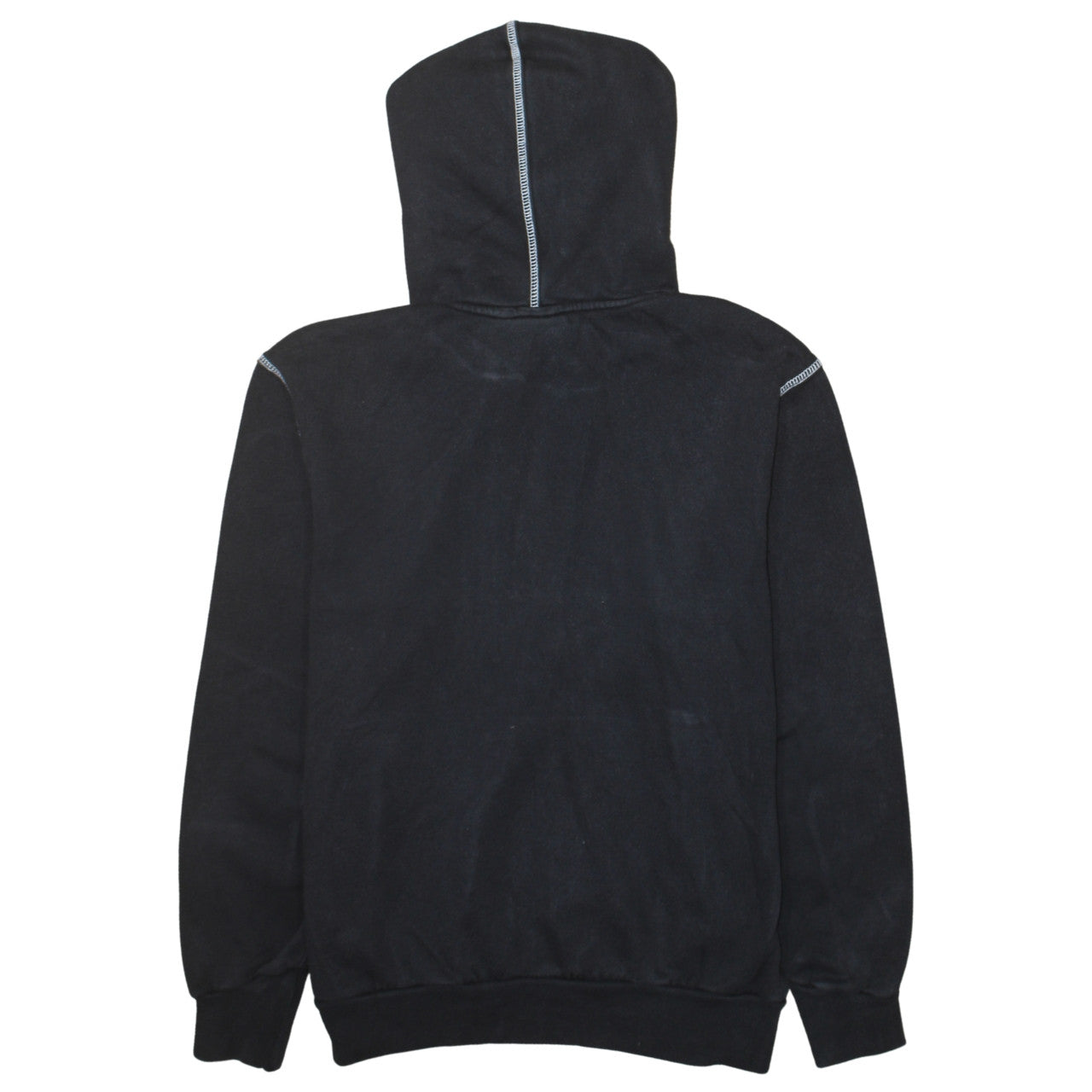 Puma Men's Black Pullover Hoodie S Logo Fleece Sportswear