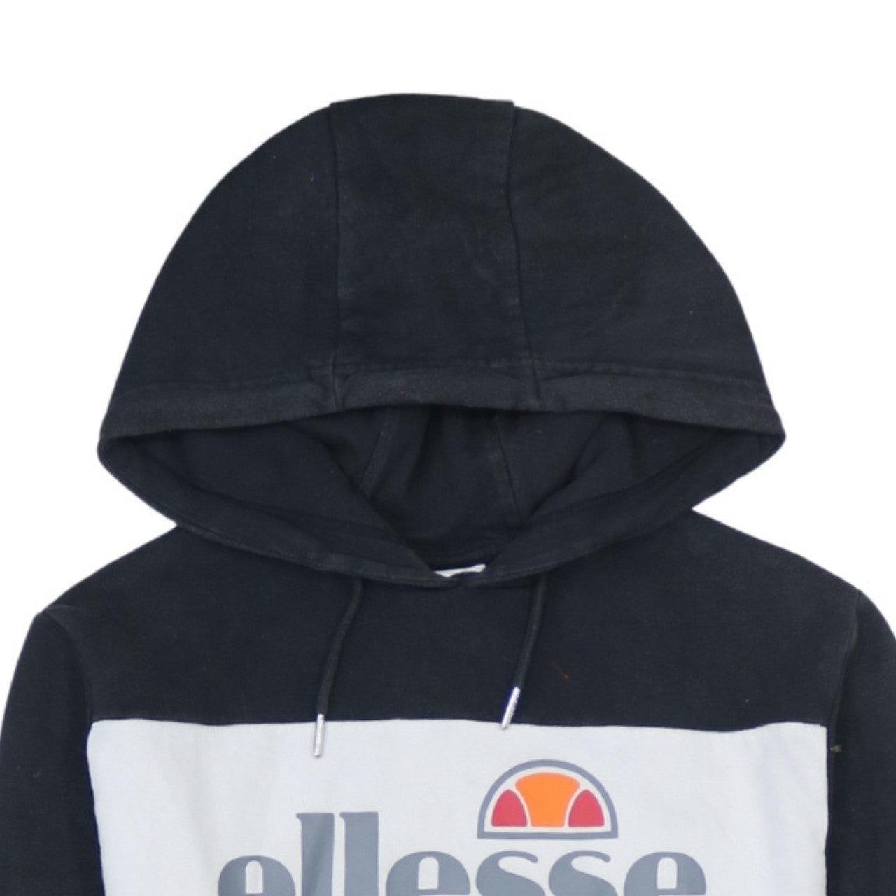 Ellesse Men’s Grey Pullover Hoodie XS Graphic Logo Fleece