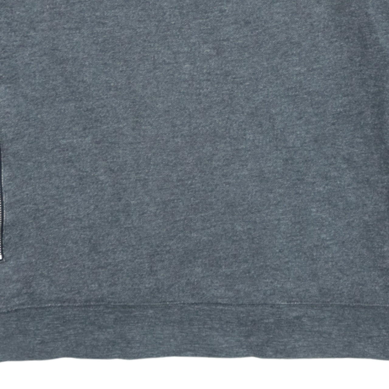 Nike Men's Grey Crew Neck Pullover Sweatshirt M Sports Logo Zip